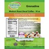 Larissa Veronica Grenadine Medium Roast Decaf Coffee (Gourmet, Naturally Flavored, Whole Coffee Beans) (16 oz, ZIN: 552485) - 2 of 4
