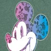 Women's - Disney - Floral Gradient Mickey Short Sleeve Graphic T-Shirt - 2 of 4