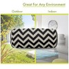Majestic Home Goods,Bolster Pillow Chevron - 4 of 4