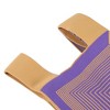 Unique Bargains Reusable Mesh Net Grocery Tote Bags Purple Yellow 14.17"x7.87" 1 Pc - 3 of 4