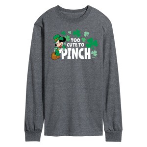 Men's - Disney - Too Cute To Pinch Long Sleeve Graphic T-Shirt - 1 of 4