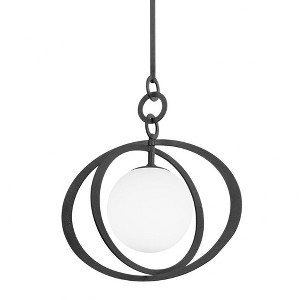 Troy Lighting Olancha 1 - Light Pendant in  Black Iron - 1 of 1
