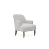 Jada Upholstered Accent Chair Light Gray - Martha Stewart - image 3 of 4