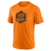 MLS Houston Dynamo Men's Gray Short Sleeve Triblend Chest Logo T-Shirt - 2 of 3