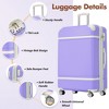 Kumasinova 24/28"Luggage Sets 3 Pcs Suitcases with Spinner Wheels,ABS Hard Case Luggage with TSA Lock,Airline-Approved Durable Luggage - 4 of 4