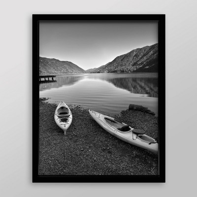 Photo 1 of 16" X 20" Poster Frame Black - Threshold