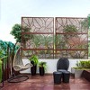 Dovelina Metal Outdoor Privacy Screen Freestanding Patio Decorative Screens - 4 of 4
