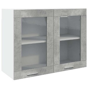 CLIHOME 23.6 in H Engineered Wood Wall Kitchen Cabinet with 2-Doors and 2-Shelves - 1 of 4