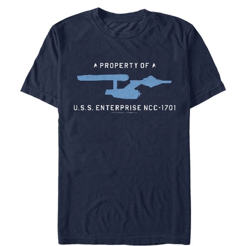 Star Trek The Original Series NCC-1701 U.S.S Enterprise T-Shirt NEW UNWORN 