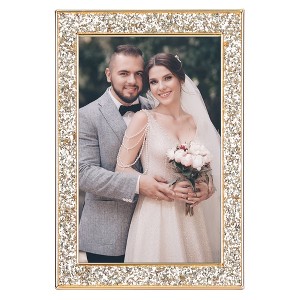 REGALWOVEN Sturdy Metal Velvet Backing Family Picture Frame - 1 of 4