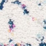 ivory/blue