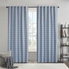 Gracie Mills Brianna Plaid Curtain Panel with Fleece Lining - 3 of 4