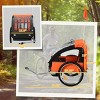 Sillysis 2-Seat Child Bike Trailer for Kids with a Strong Steel Frame - 2 of 4