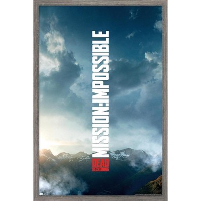 Trends International Mission Impossible: Dead Reckoning Part 1 - Sky One Sheet Framed Wall Poster Prints