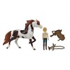Breyer Animal Creations Breyer Spirit Riding Free Boomerang & Abigail Small Horse & Doll Set - 3 of 4