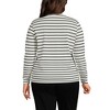 Lands' End Women's Relaxed Supima Cotton Long Sleeve Crew Neck T-Shirt - 2 of 4
