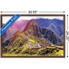Trends International Wonders of the World - Machu Picchu Framed Wall Poster Prints - 3 of 4