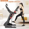 4.75 HP Treadmill with Auto Incline, Running Treadmills for Home, Folding Treadmill with Handle Bars, Speaker, Treadmill 300 lb Capacity - 4 of 4