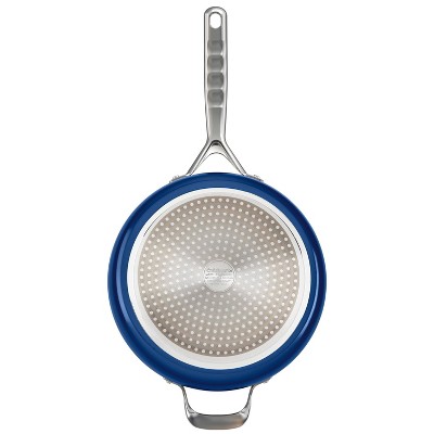 Cuisinart Culinary Collection 12pc Ceramic Cookware Set Blue: Nonstick, Stainless Steel Handles, Gas & Electric Compatible, 5 of 9