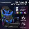 Comfortable High Back Gaming Chair with Footrest, Gaming Chair for Adults, Black Gaming Chair for Study Room or Game Room – The Pop Home - 4 of 4