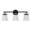 Savoy House Kaden 3 - Light Vanity in  Matte Black - 3 of 4