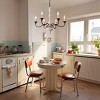 6-Light Brown Chandelier - 4 of 4