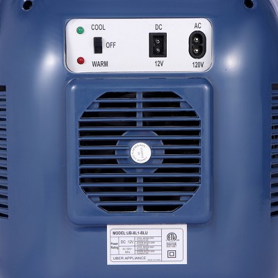 Navy Blue Compact Retro Mini Fridge for RV
