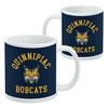Quinnipiac University Bobcats Logo Ceramic Coffee Mug Novelty Gift Mugs for Coffee Tea and Hot Drinks 11oz White - 2 of 4