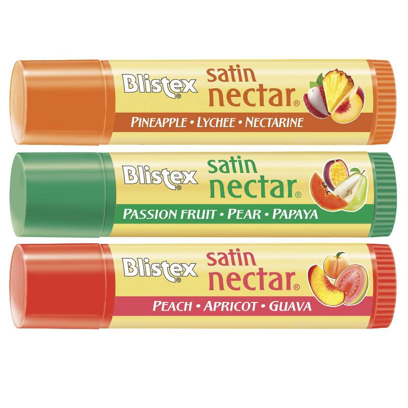Blistex Lip Moisturizer Satin Nectar Variety Value Pack - 3pk/0.45oz, 3 of 4