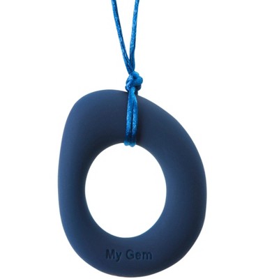 Chewigem Eternity Chewable Pendant, Navy