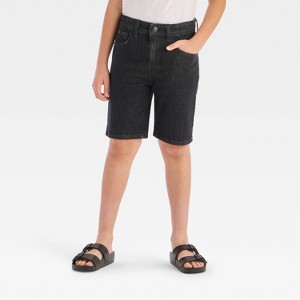 Boys' Denim 'At the Knee' Shorts - Cat & Jack™ - 1 of 3