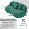 Vynxaria Bean Bag sofa Lazy Sofa Durable Comfort Lounger High Back Bean Bag Chair Couch - 4 of 4
