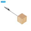 Unique Bargains Wood Base Table Number Memo Clip Place Card Holder 10 Pcs - 3 of 4