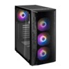SilverStone Technology FARA B1 PRO, ARGB Lighting, Tempered Glass, mid Tower ATX Chassis, SST-FAB1B-PRO - 3 of 4