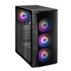 SilverStone Technology FARA B1 PRO, ARGB Lighting, Tempered Glass, mid Tower ATX Chassis, SST-FAB1B-PRO - image 3 of 4