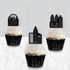 Big Dot of Happiness Nighttime City Skyline - Cupcake Decoration - New York Party Cupcake Wrappers and Treat Picks Kit - Set of 24 - 3 of 4