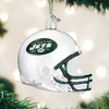 Old World Christmas Blown Glass Ornament for Christmas Tree, New York Jets Helmet - 2 of 3