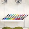 Sharpie 12pk Permanent Markers Brush and Ultra Fine Twin Assorted Colors: Sharpie Brush Tip & Twin Tip, Colored Markers - 2 of 4