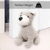 Evideco French Home Goods Decorative Animal Door Stop - 2.3 lb. Weighted Door Stopper - 2 of 4