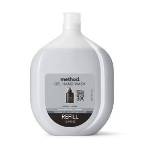 Method Vetiver + Amber Gel Hand Soap Refill - 34 fl oz - 1 of 4
