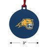 Averett University Primary Logo Aluminum Holiday Christmas Tree Ornament - 3 of 4
