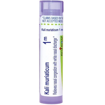Kali Muriaticum 1M by Boiron Homeopathic Single Medicine For Cough, Cold & Flu  -  80 Pellet