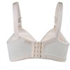 Allegra K Women's Comfortable Soft Stretchy Full Coverage Non-Wired Bra 3 Pcs - 3 of 4
