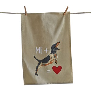 tagltd Me Plus Dog Flour Sack Dishtowel - 1 of 2