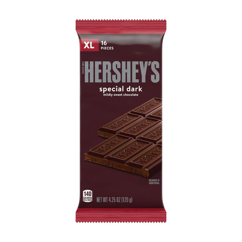 Hershey&#39;s Special Dark Mildly Sweet Chocolate Bar - 4.25oz, 2 of 8