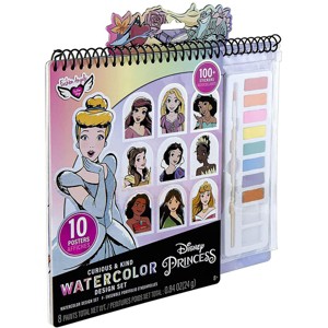 Fashion Angels Disney Princess Fashion Angels Watercolor Portfolio Set - 1 of 4
