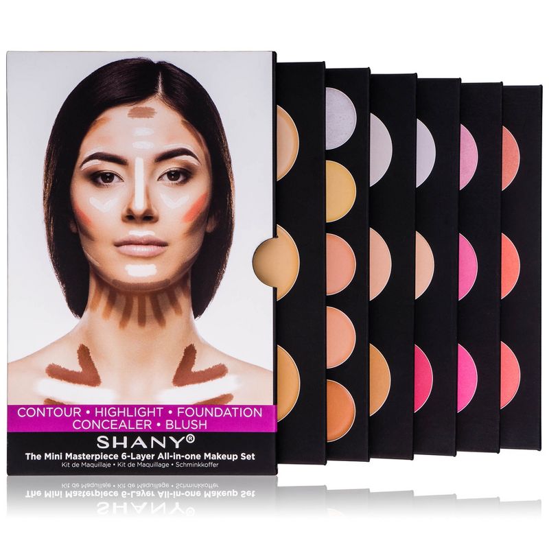 SHANY The Mini Masterpiece 6 Layers Contour Set  - 6 pieces, 5 of 12