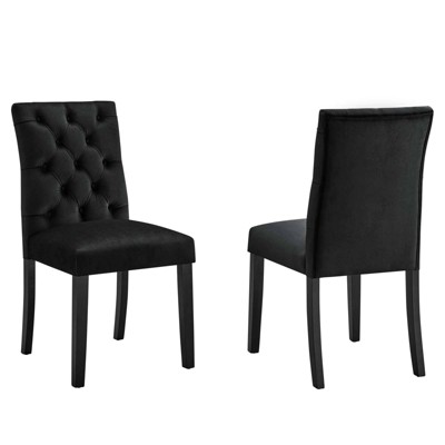 Set of 2 Duchess Performance Velvet Dining Chairs - Modway