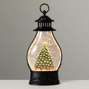 15.25"H Sullivans Lighted Christmas Tree Lantern, Multicolored - 1 of 4