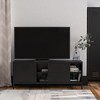 RealRooms Shadwick Metal Locker-Style TV Stand for TVs up to 65" - 3 of 4